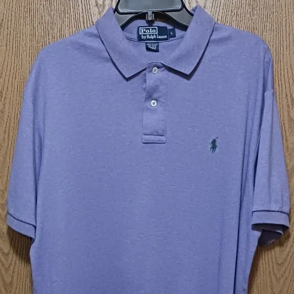 Polo (Ralph Lauren)-(Purple)-(Size L)-(Pre-owned)-(New Condition)-$30.00 - Picture 2 of 4